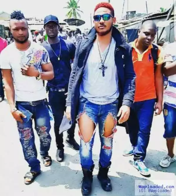 Fashion Or Madness? See What Ghanaian Actor, Frank Artus Was Spot Wearing